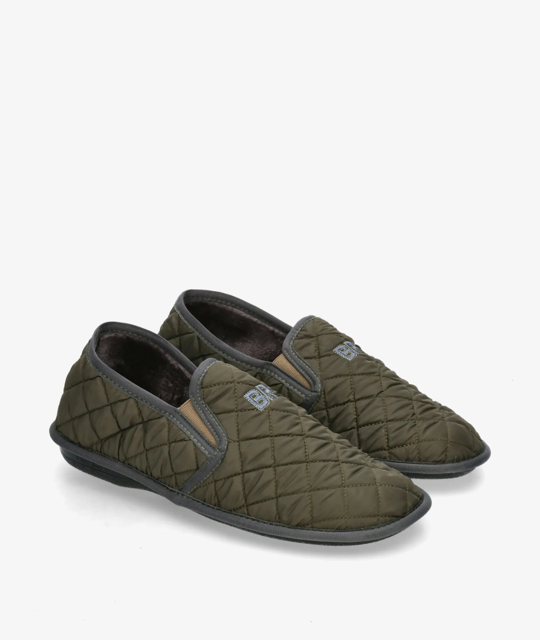 Zapatillas de casa Bio Relax1566 en caki