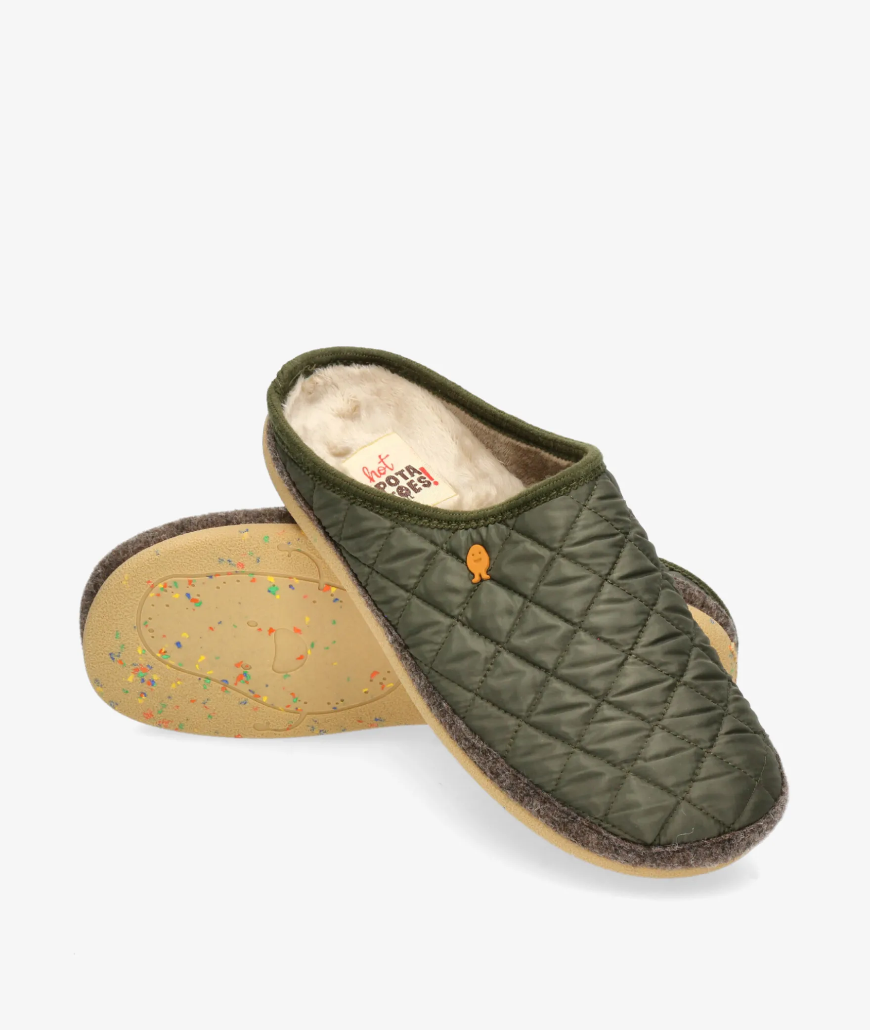 Zapatillas de casa Hot potatoesSTAFFORD en caki