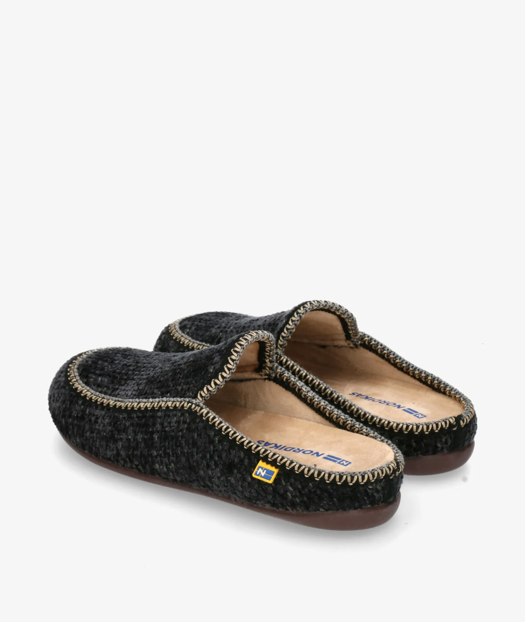 Zapatillas de casa Nordikas2195 en negro