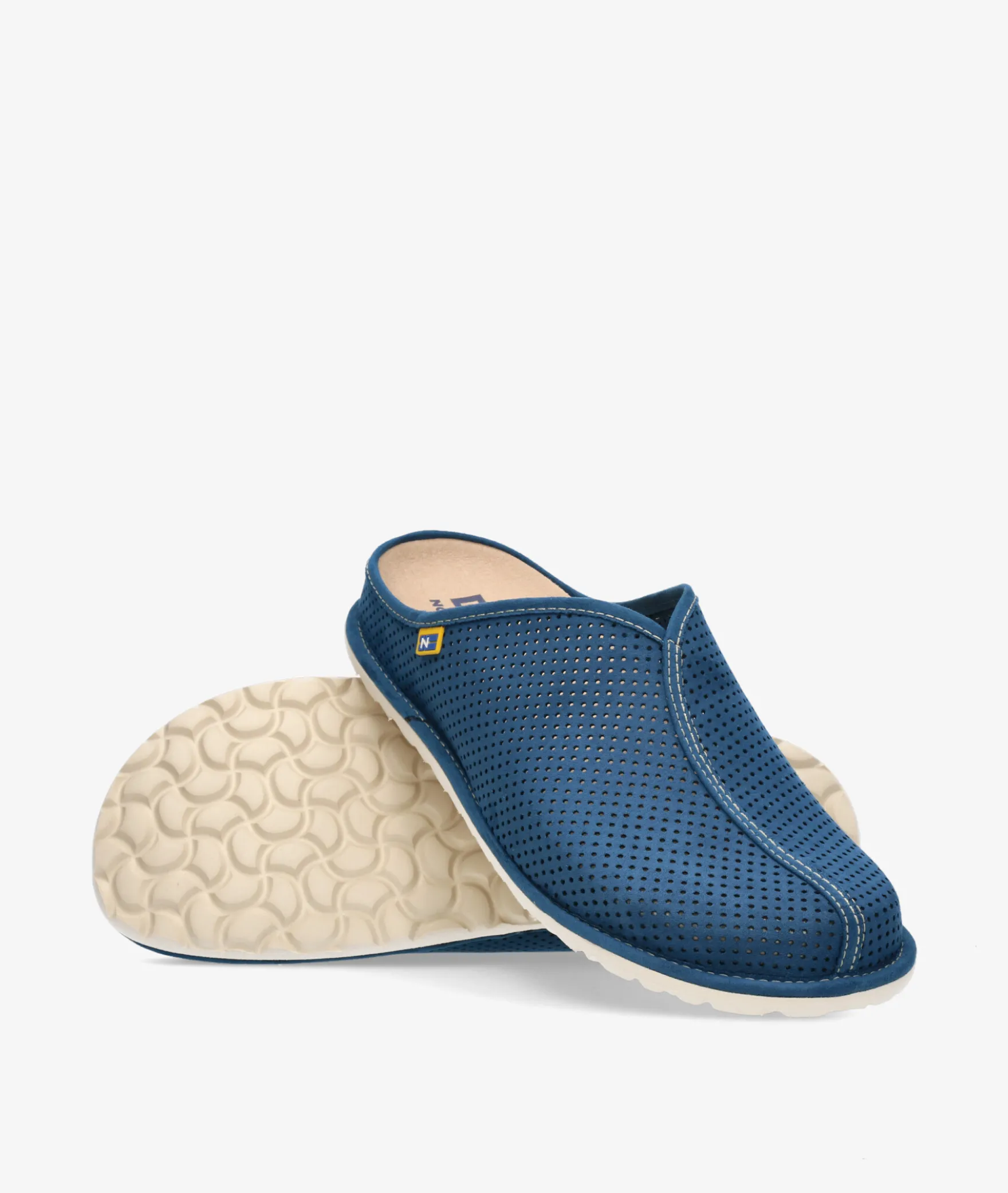 Zapatillas de casa Nordikas1945 en azul marino