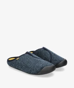 Zapatillas de casa Nordikas9925/N en azul marino