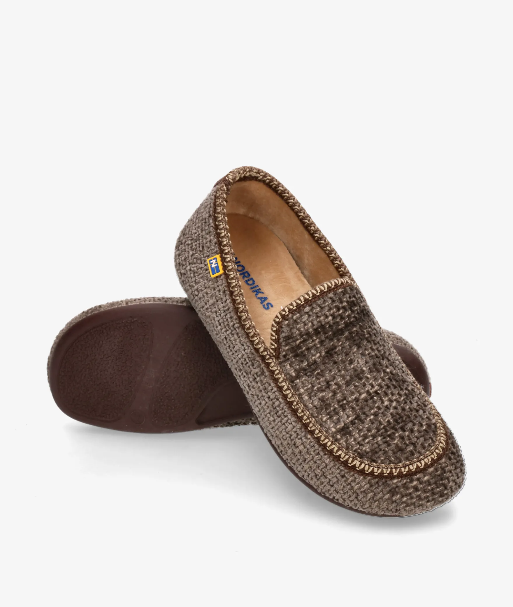 Zapatillas de casa Nordikas2196 en topo