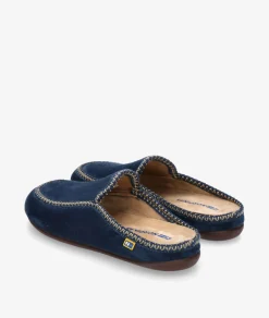 Zapatillas de casa Nordikas2195 en azul marino