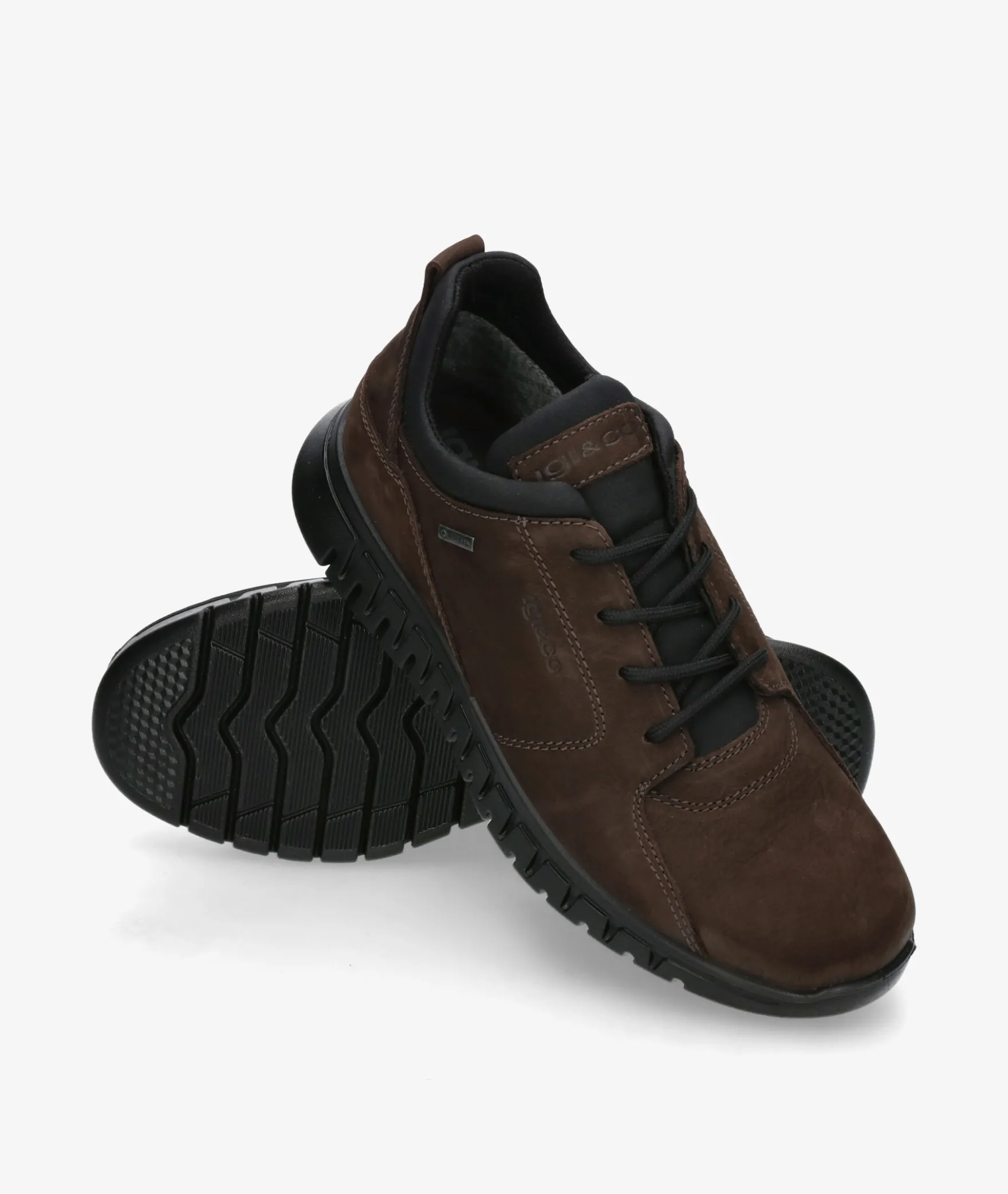 Zapatos casual Igi&Co 8619122 en nobuck marrón