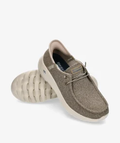 Zapatos casual Skechers 216285 en topo