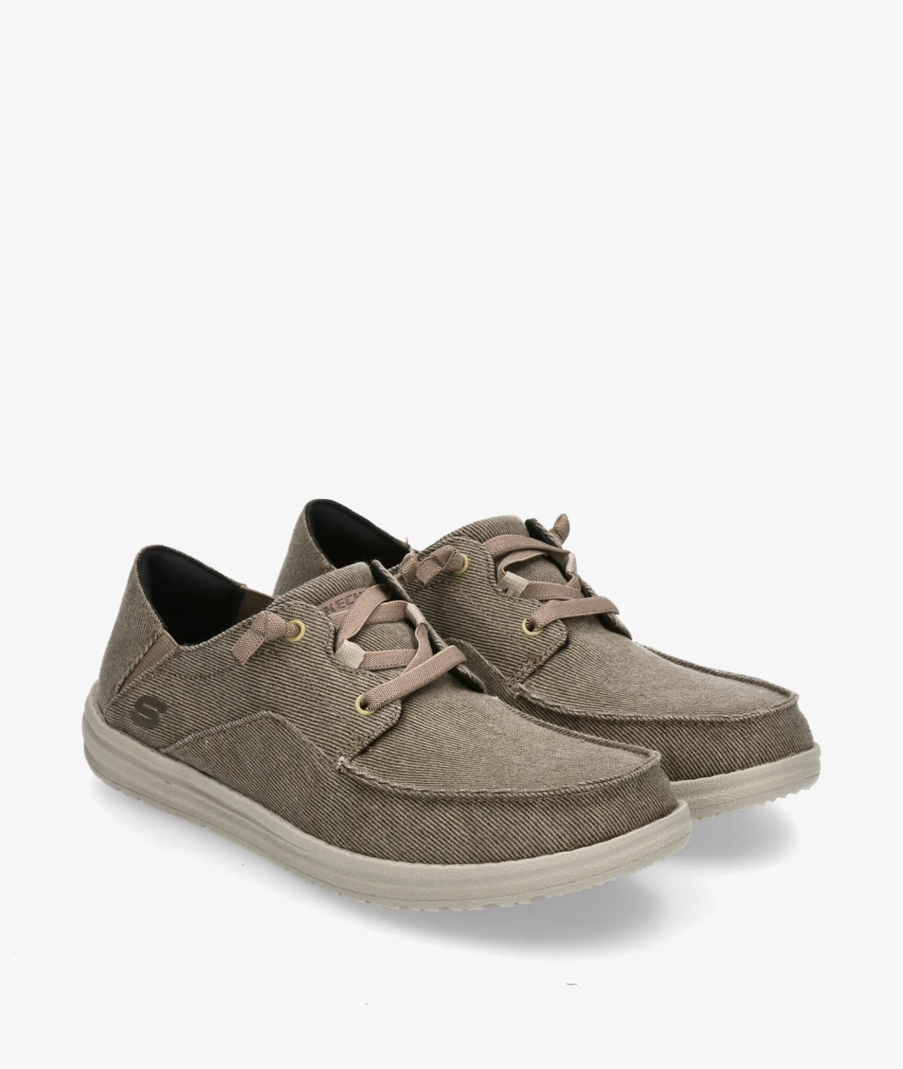 Zapatos casual Skechers 66384 en topo