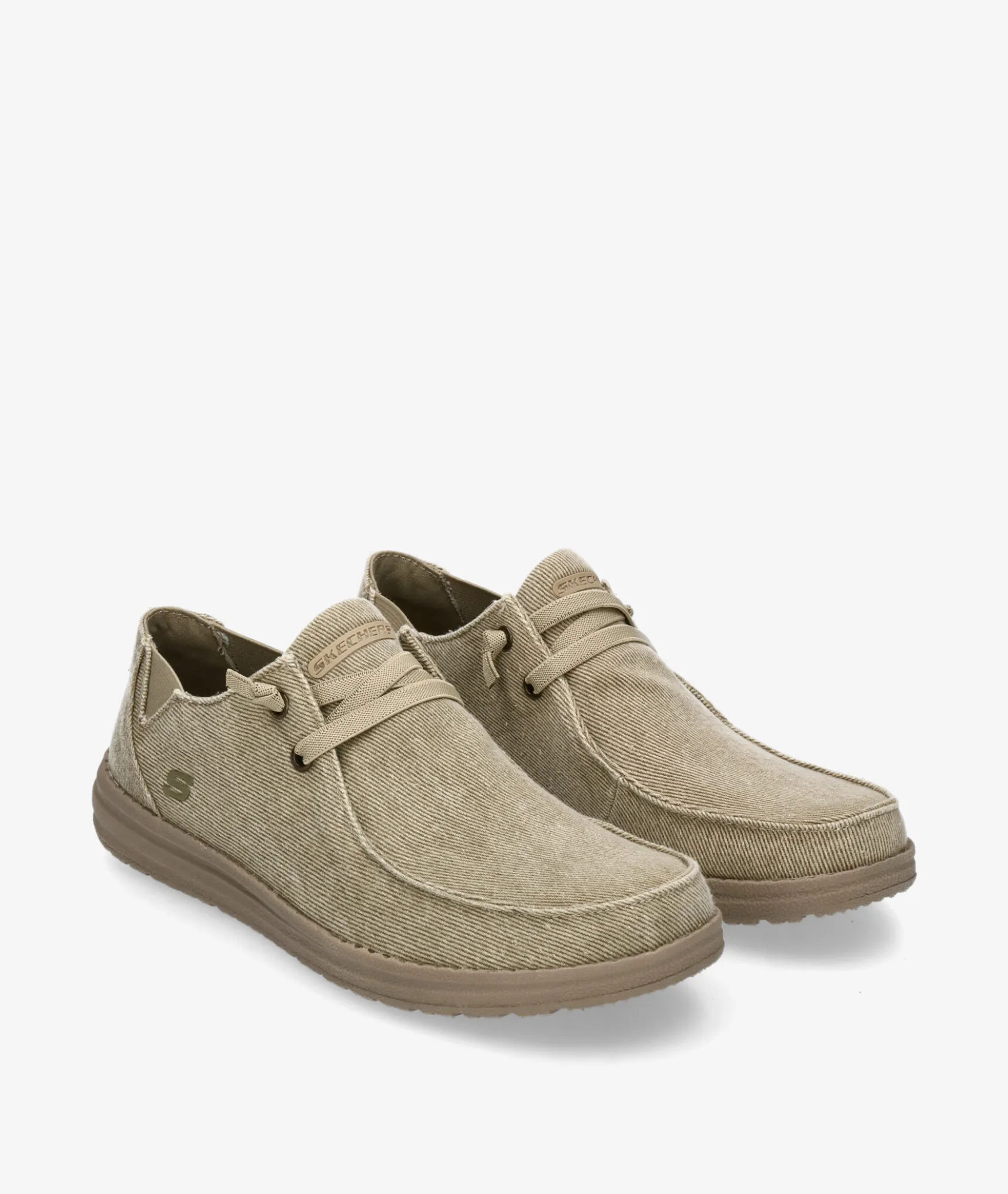 Zapatos casual Skechers 66387 en beige