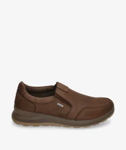 Zapatos casual St. Gallen NETO-02 en nobuck marrón