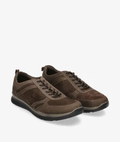 Zapatos casual St. Gallen DINO-07 en marrón