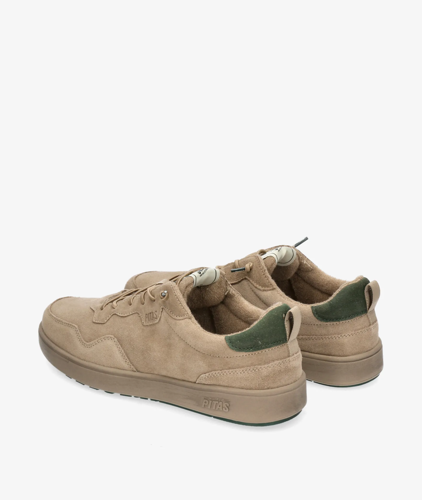 Zapatos casual Walk in Pitas KUME en serraje taupe