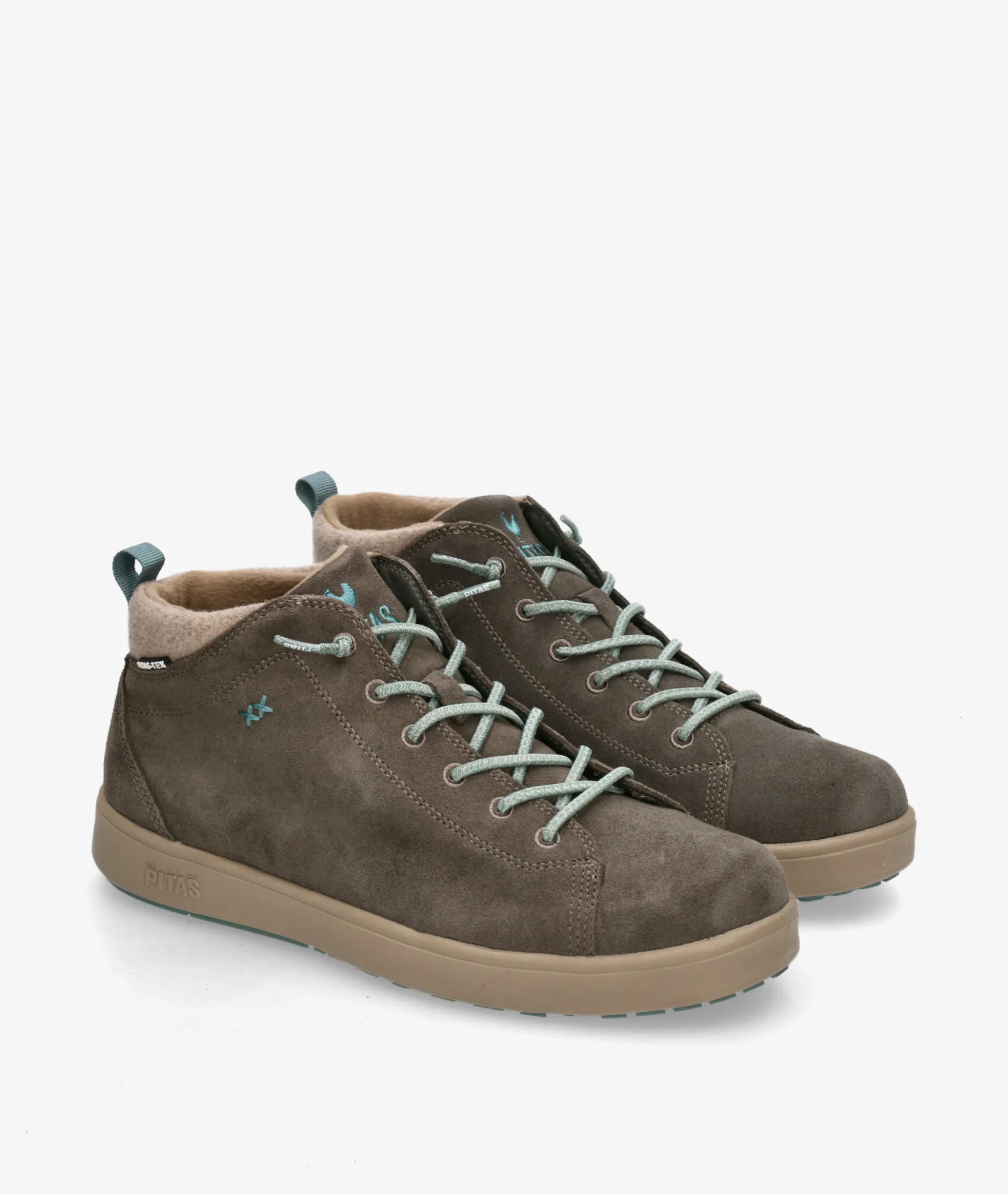Zapatos casual Walk in Pitas AUSTIN en serraje taupe
