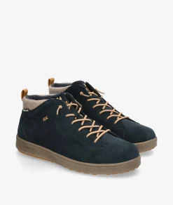 Zapatos casual Walk in Pitas AUSTIN en serraje azul
