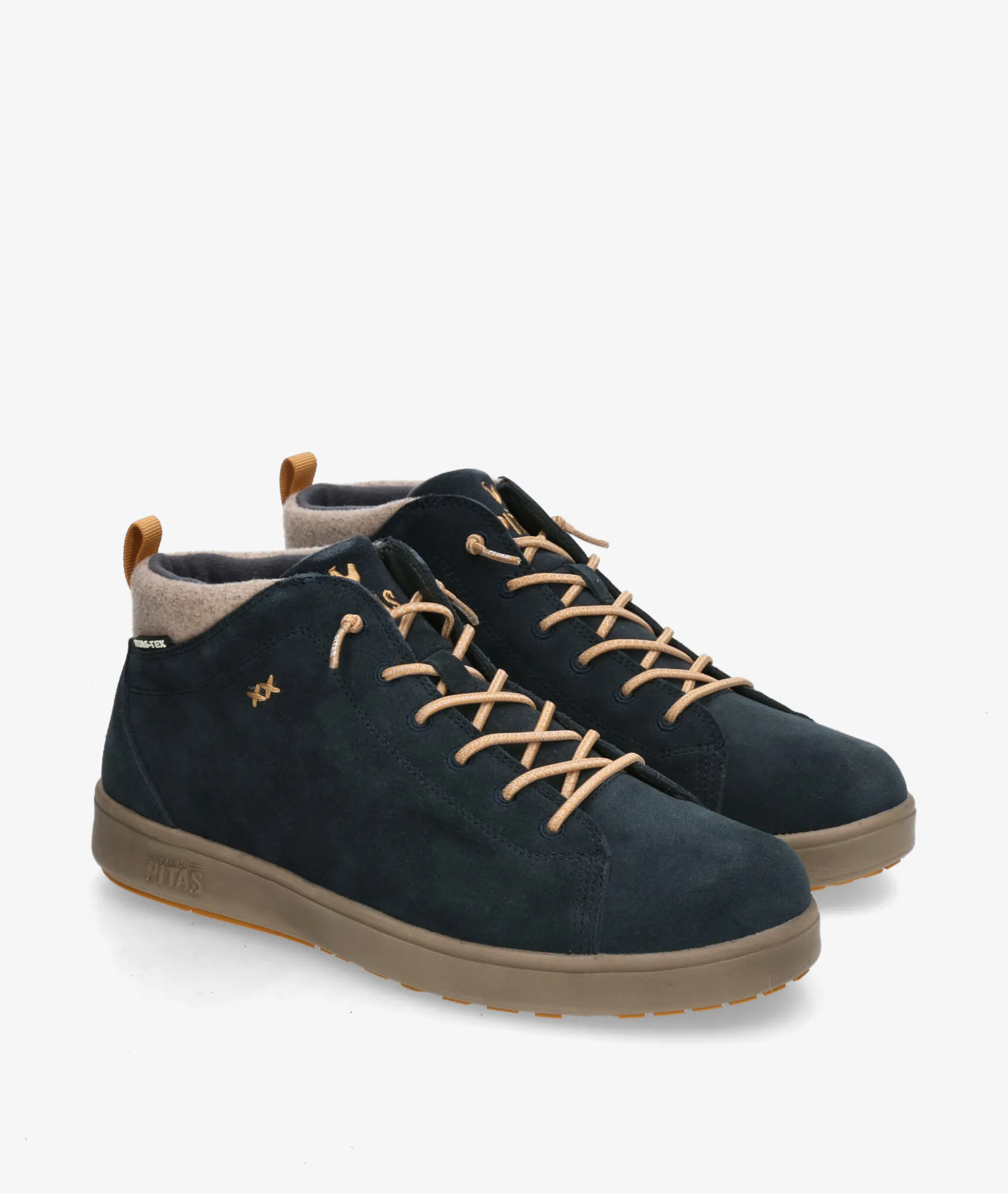 Zapatos casual Walk in Pitas AUSTIN en serraje azul