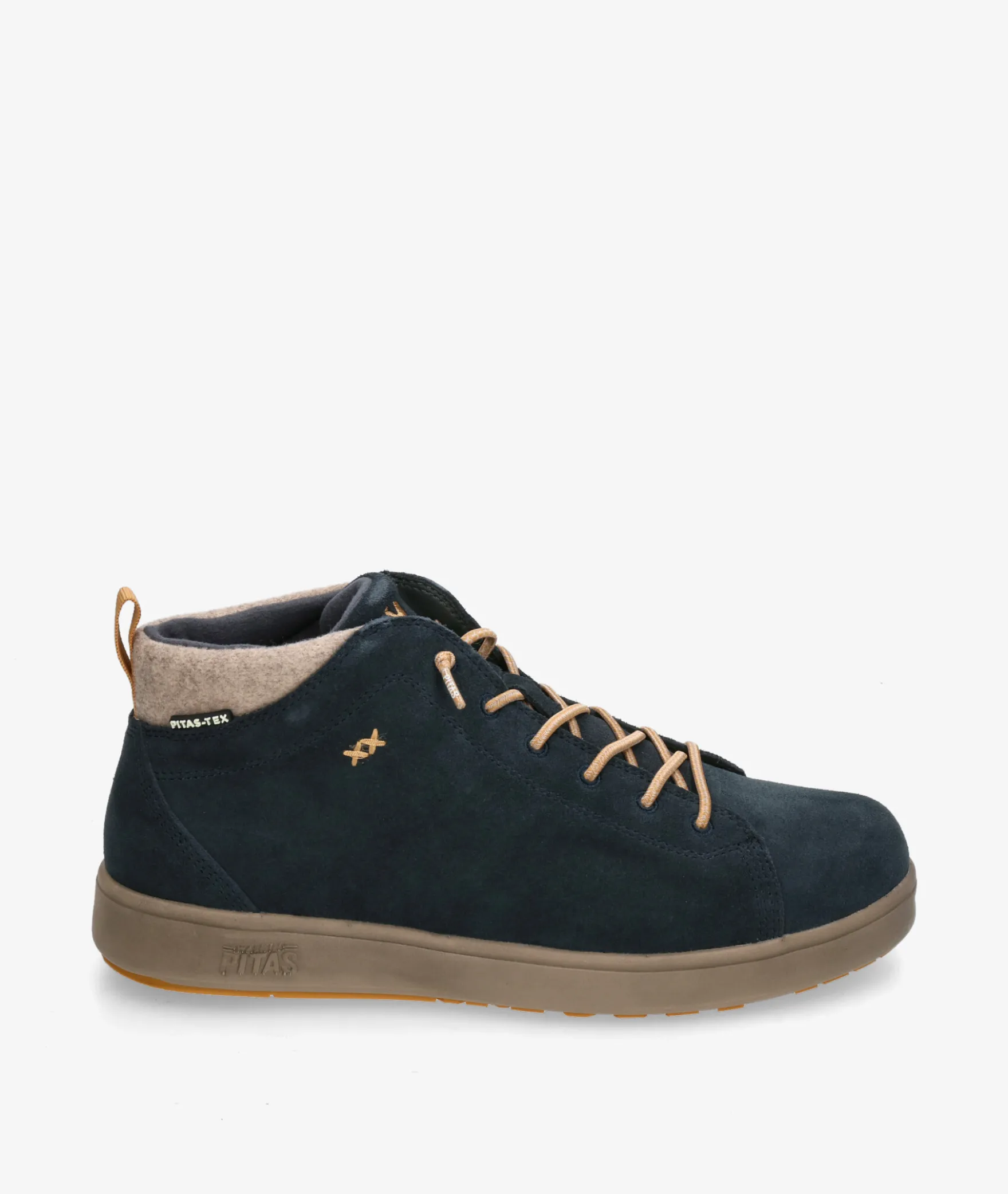 Zapatos casual Walk in Pitas AUSTIN en serraje azul