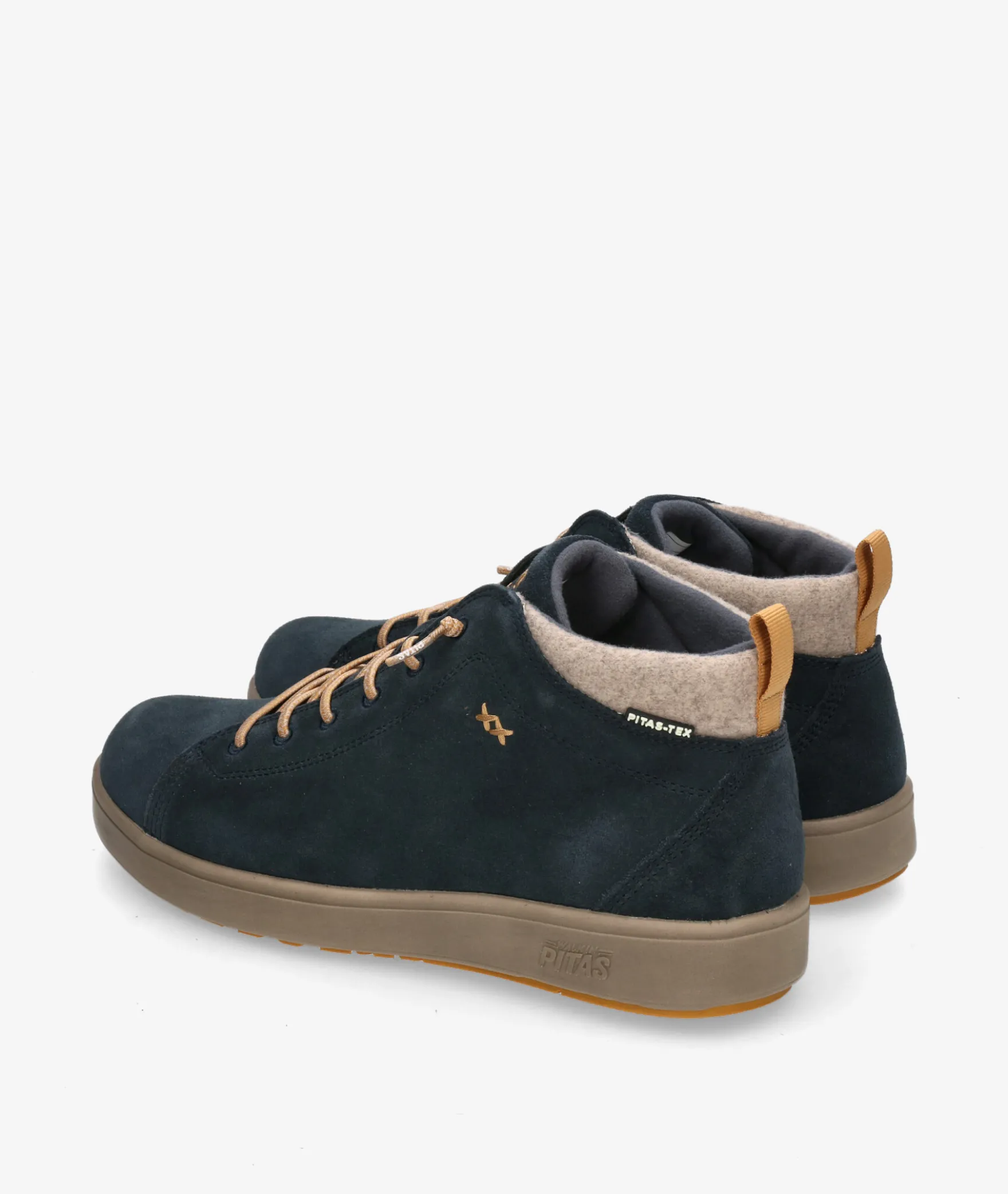 Zapatos casual Walk in Pitas AUSTIN en serraje azul