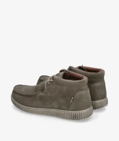 Zapatos casual Walk in Pitas HI WATERPROOF en serraje taupe