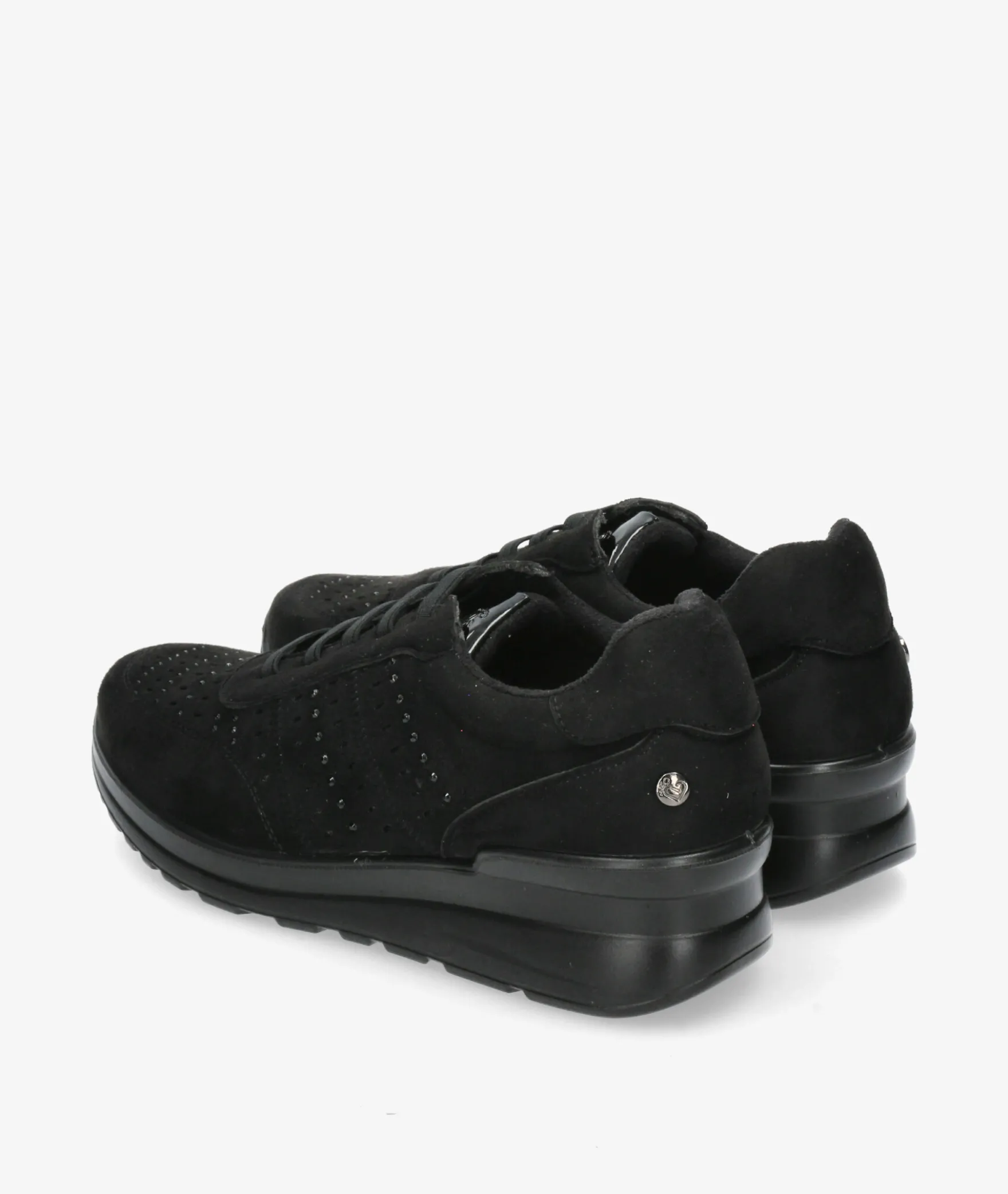 Zapatos confort Amarpies 27000 en negro
