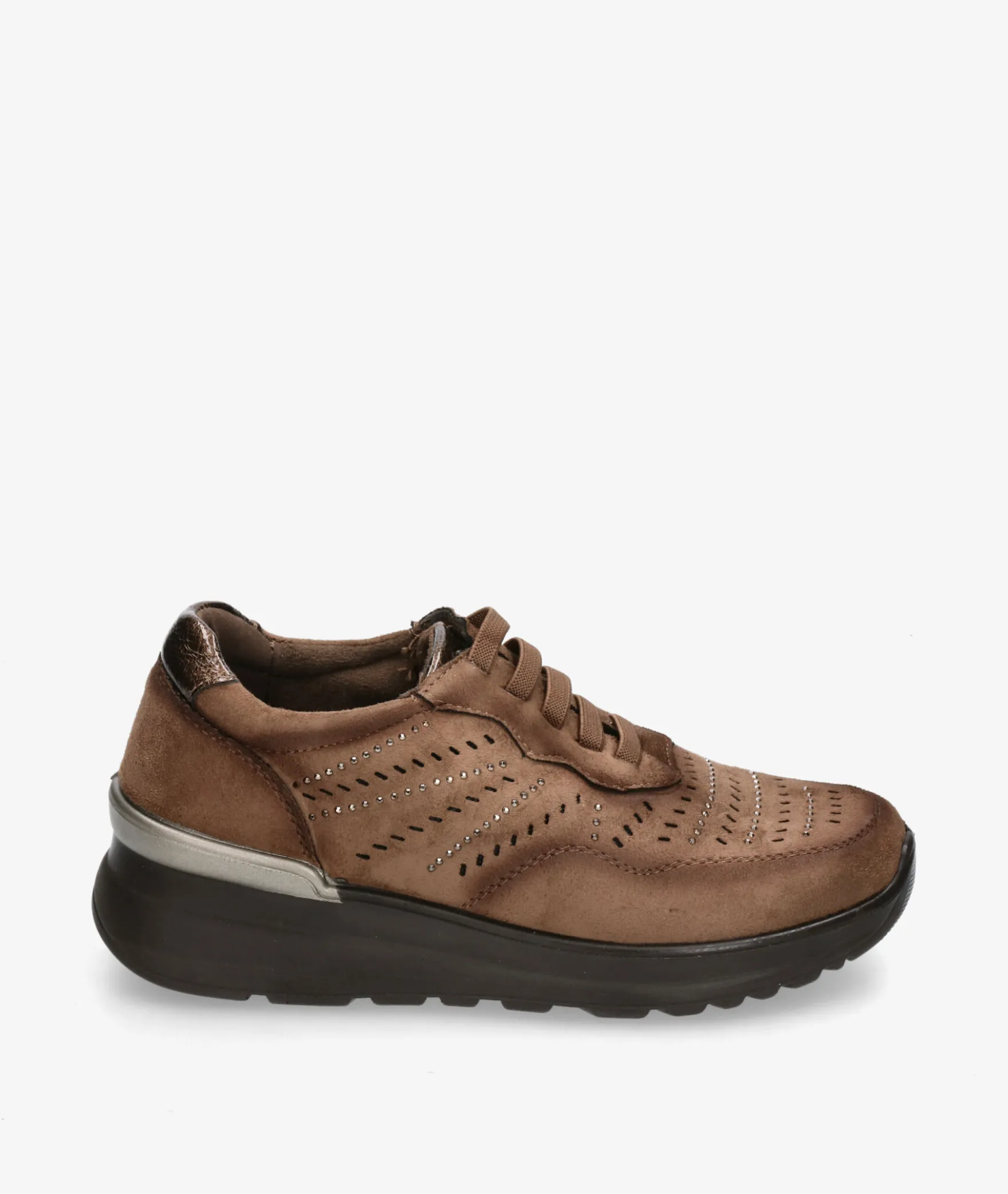 Zapatos confort Amarpies 29393 en topo