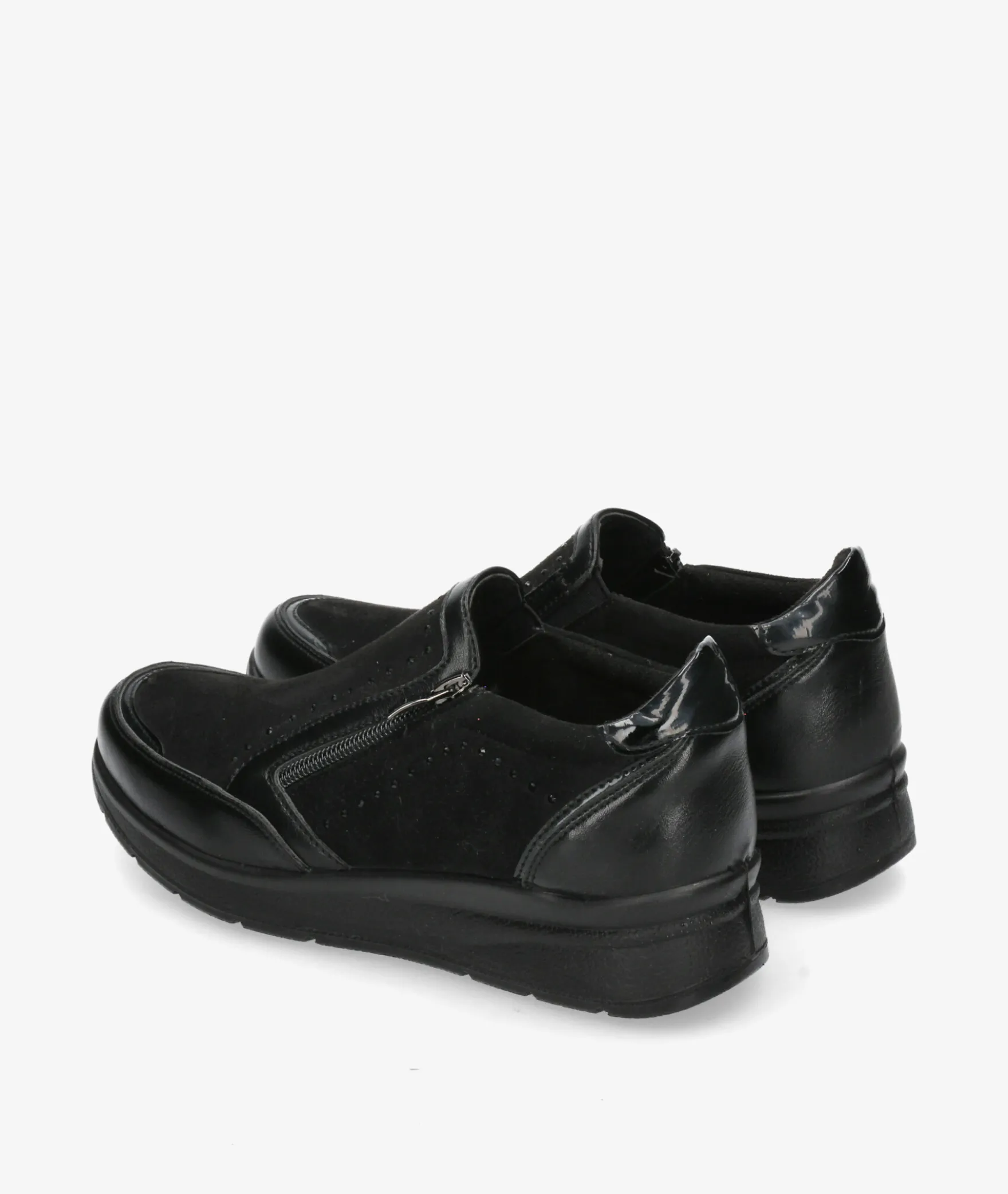 Zapatos confort Amarpies 29351 en negro