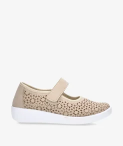 Zapatos confort DOCTOR CUTILLAS 38470 en beige