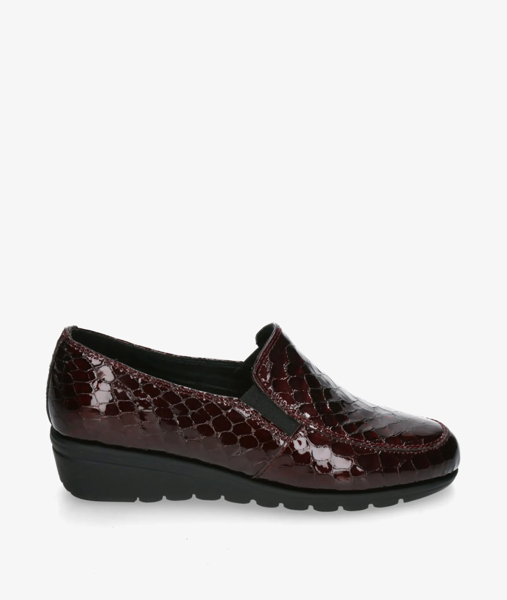 Zapatos confort St. Gallen ADELFA 20-11-15930 12176 en coco burdeos