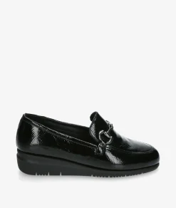 Zapatos confort St. Gallen ESTRIBI 23-05-21771 ART 19541 en charol negro