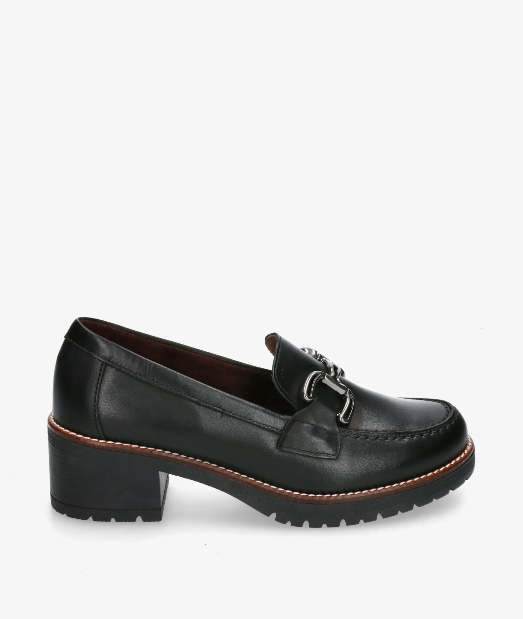 Zapatos de tacón Blanco y negro 20220 en negro