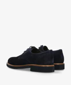Zapatos de vestir Kénnebec 21990 en serraje azul