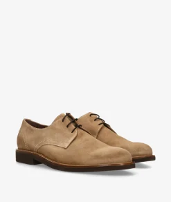 Zapatos de vestir Kénnebec 21990 en serraje taupe