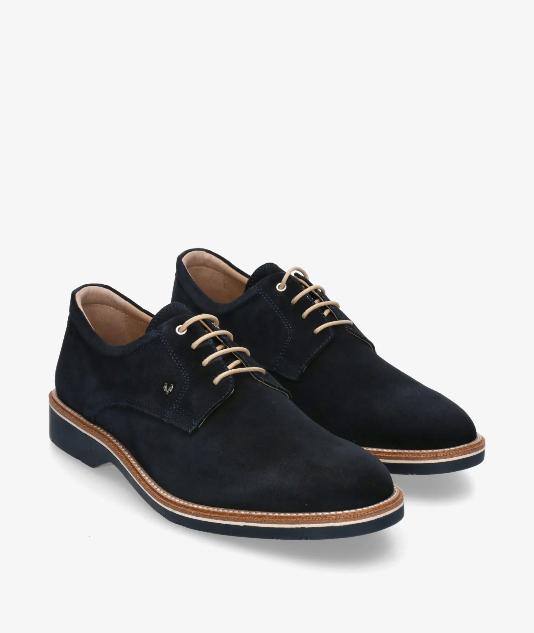 Zapatos de vestir MARTINELLI 1689-2889 en serraje azul