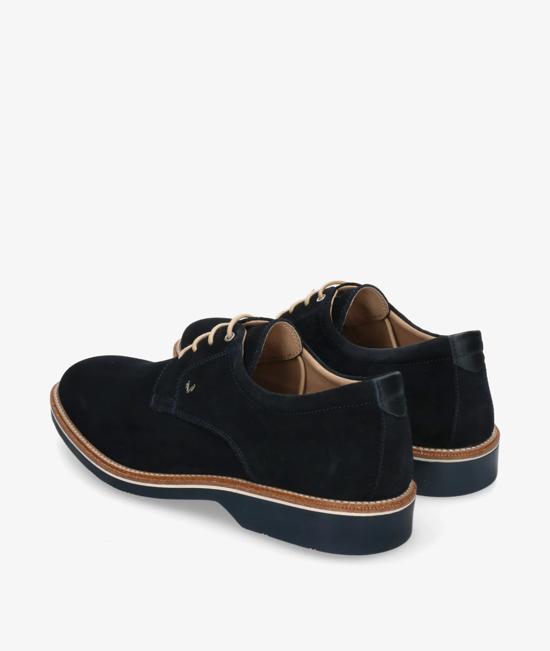 Zapatos de vestir MARTINELLI 1689-2889 en serraje azul
