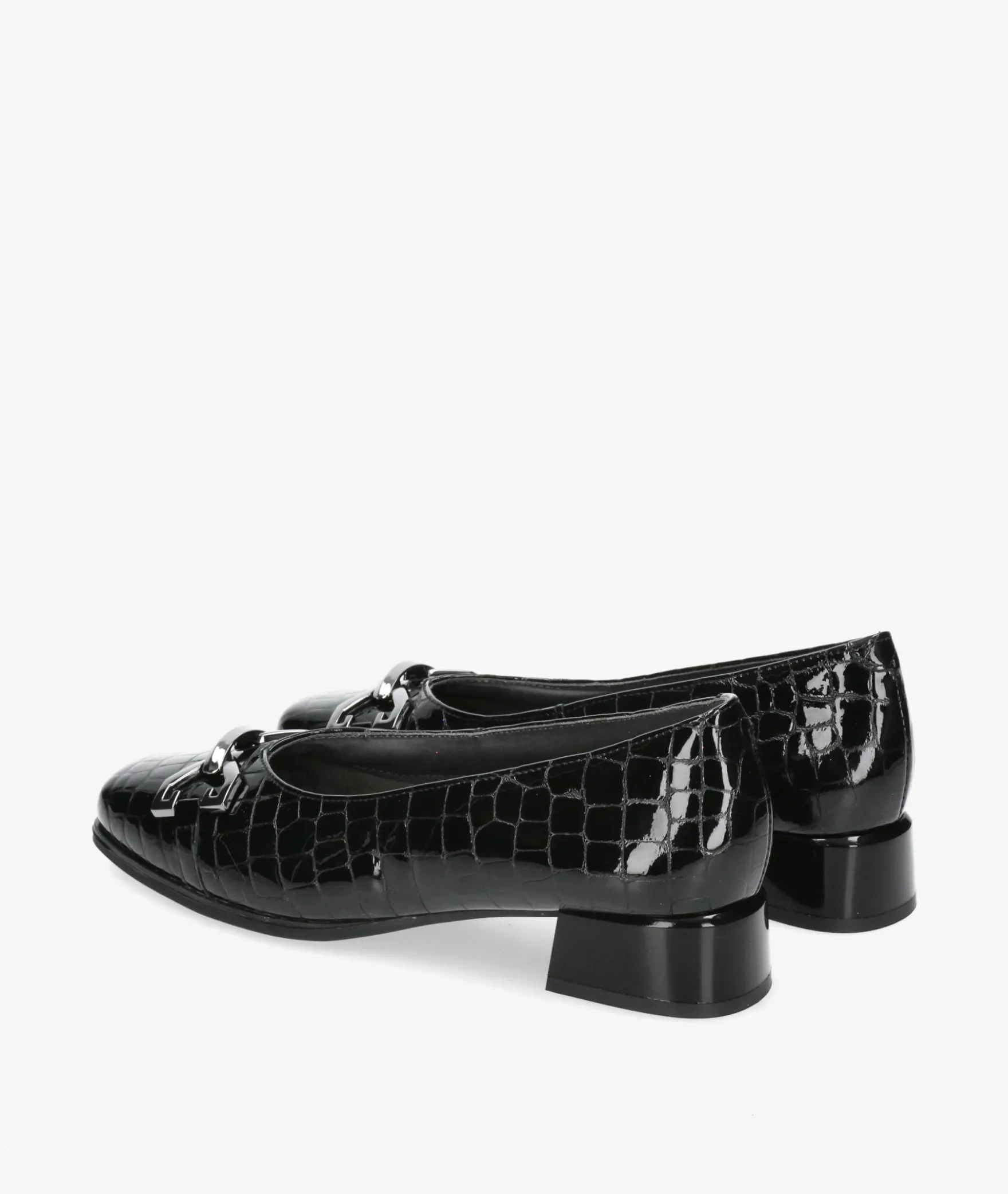 Zapatos de vestir Pitillos 10113 en charol negro