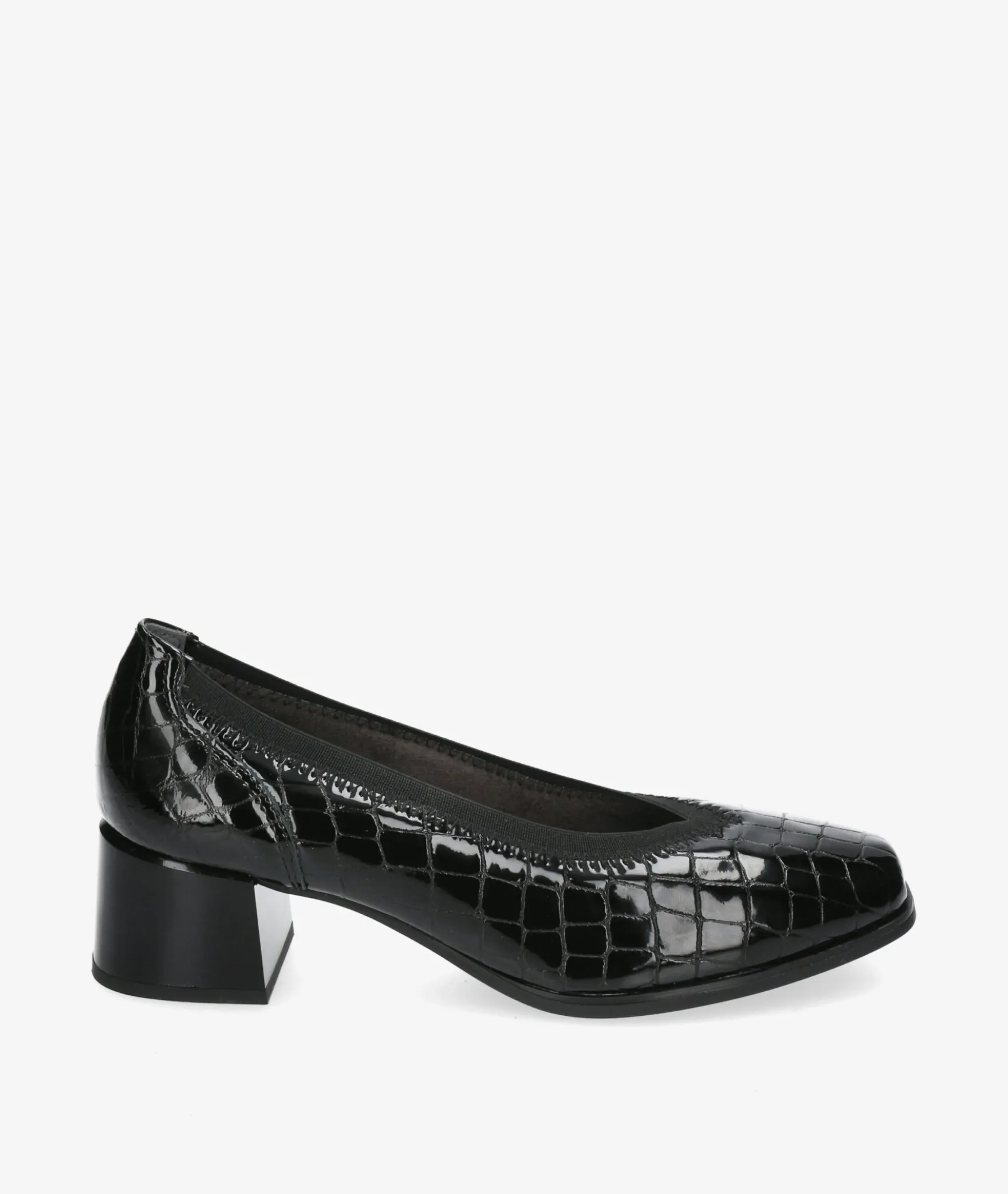 Zapatos de vestir Pitillos 10120 en charol negro