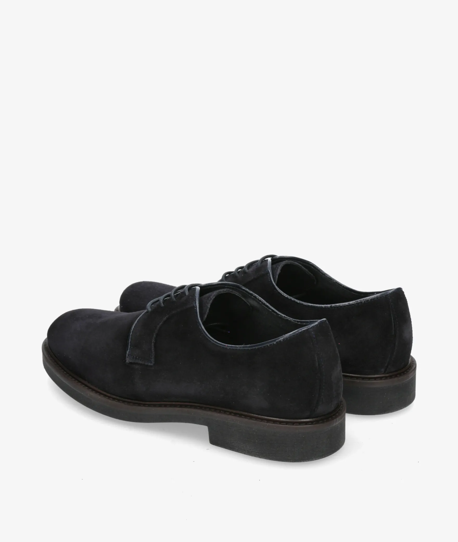 Zapatos de vestir Traveris 28751 en serraje azul
