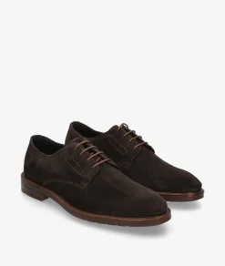 Zapatos de vestir Traveris LOR31 - 1181 en serraje marrón