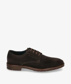Zapatos de vestir Traveris LOR31 - 1181 en serraje marrón