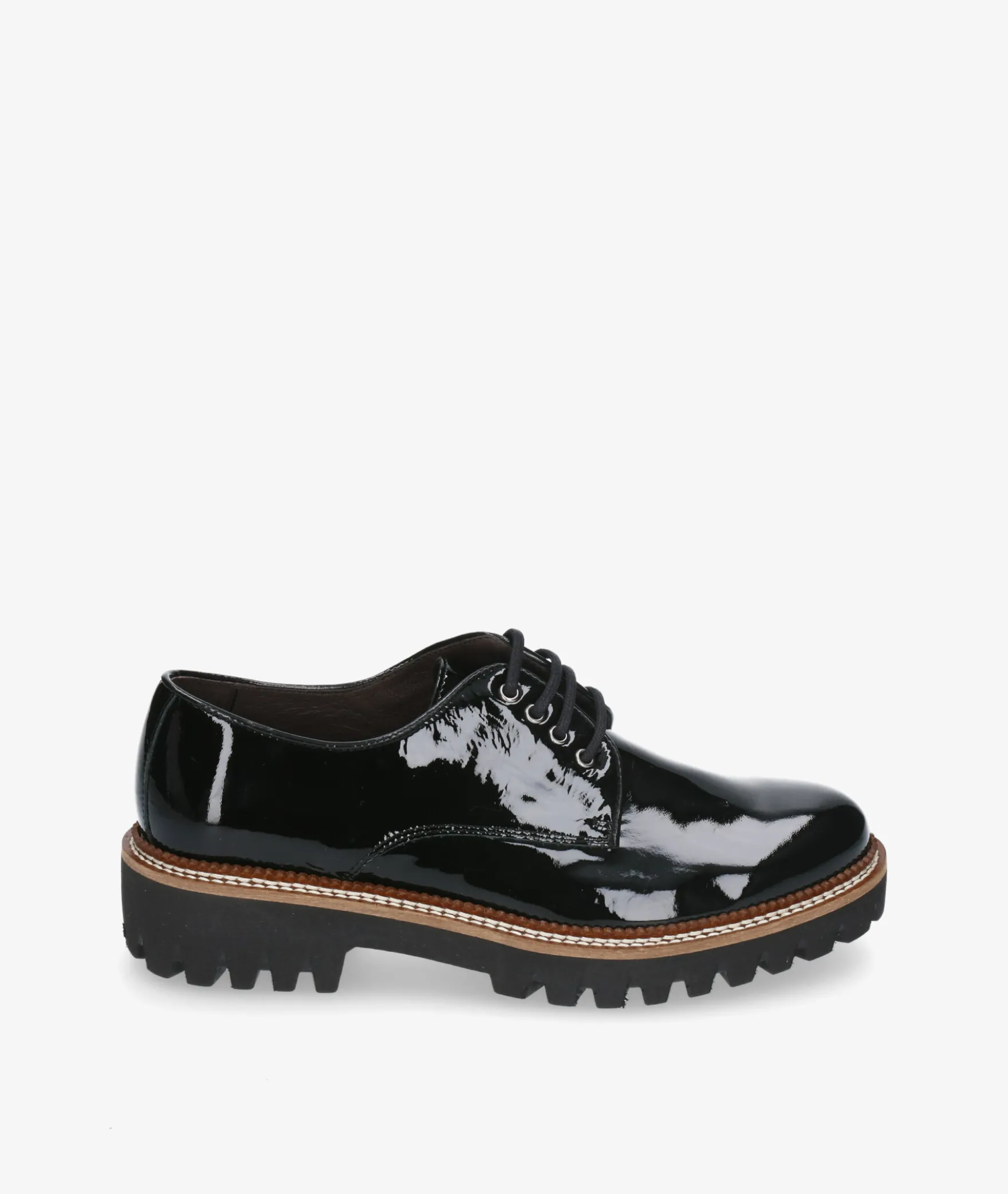 Zapatos inglés Kénnebec 7050 en charol negro