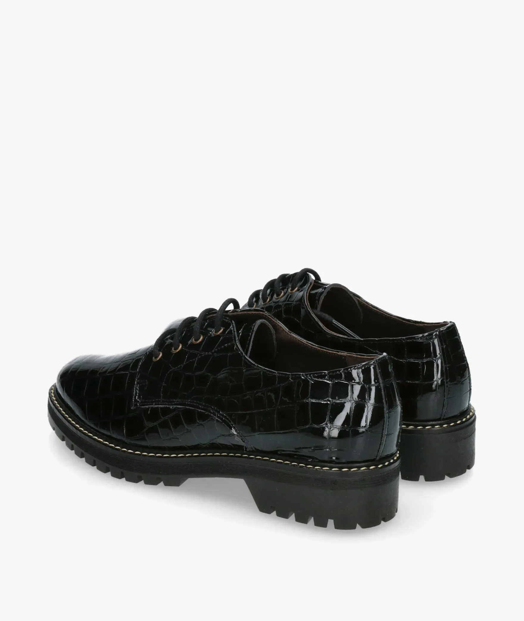 Zapatos inglés Kénnebec 684 en charol negro