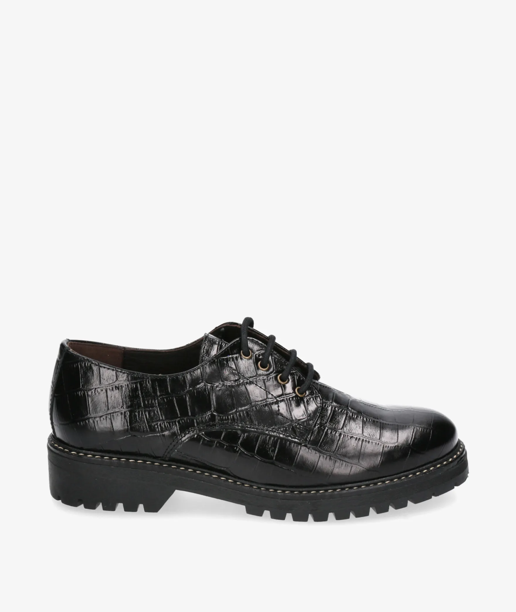 Zapatos inglés Kénnebec 684 en coco negro