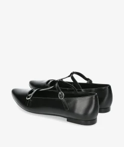 Zapatos planos Bryan 23532 en negro