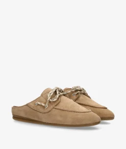 Zuecos bloom&you MARIELA en serraje taupe